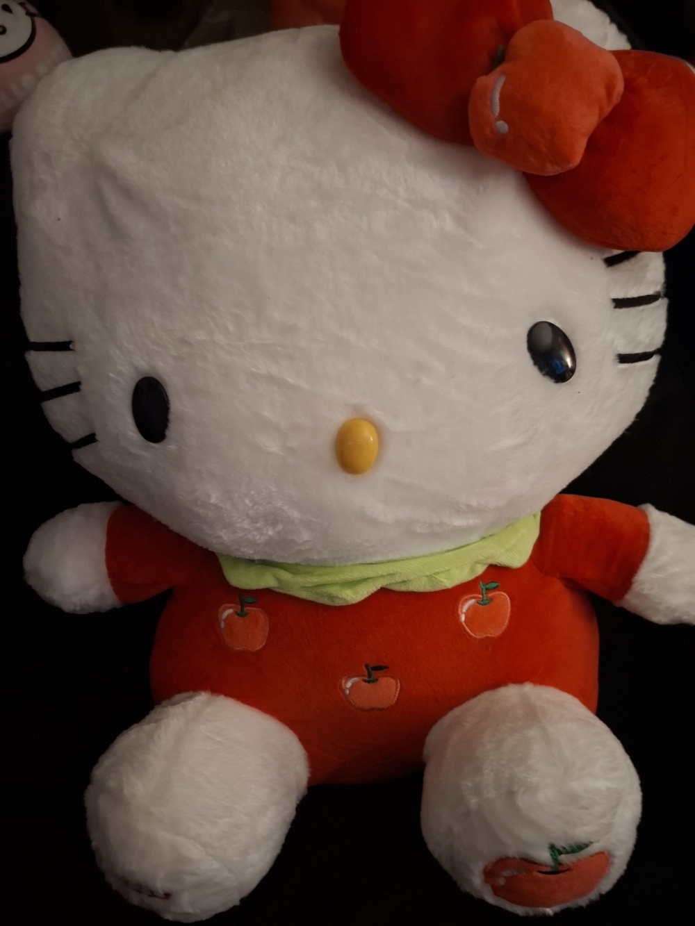 Sanrio Hello Kitty Red Apple Plush Toy - Soft Collectible